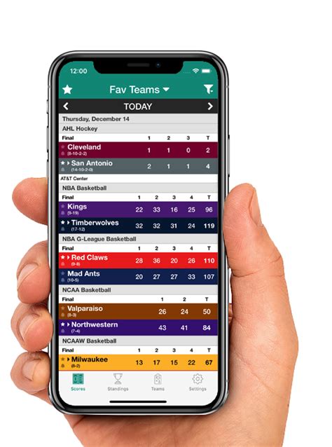 Sports TV Score Apps .